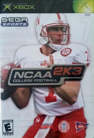 NCAA College Football 2K3 cover
