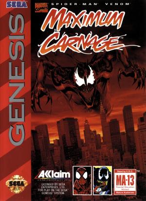 Spider-Man / Venom: Maximum Carnage [Special Limited Edition Red Cartridge] cover