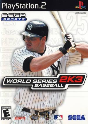 World Series Baseball 2K3 cover
