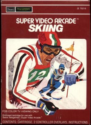 Skiing ( Sears Telegames ) cover