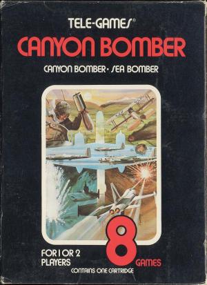 Canyon Bomber ( Sears Telegames ) cover