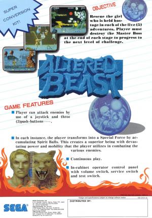 Altered Beast cover