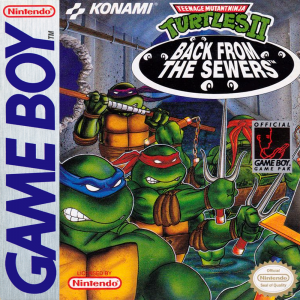 Teenage Mutant Ninja Turtles II: Back from the Sewers cover