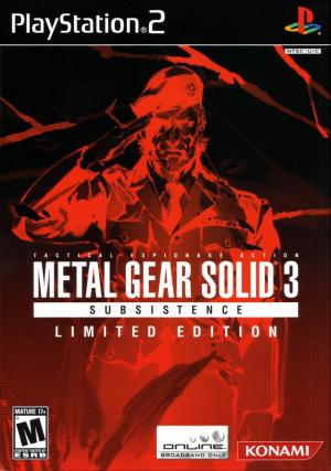 Metal Gear Solid 3: Subsistence (Limited Edition) cover