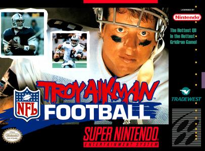 Troy Aikman NFL Football/SNES