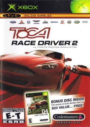 TOCA Race Driver 2 with Colin McRae Rally 04 cover