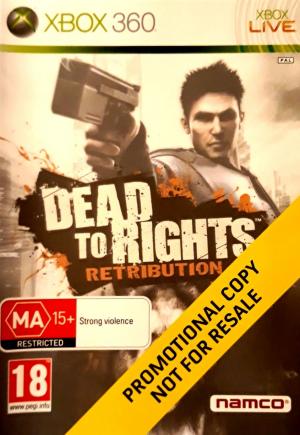 Dead to Rights Retribution Promotional Copy cover