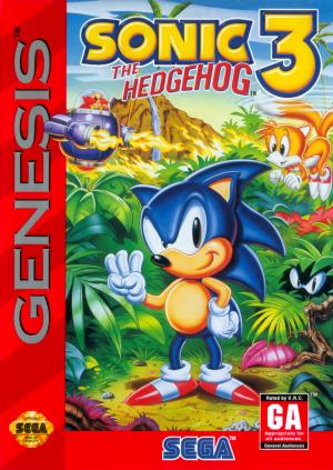 Sonic the Hedgehog 3 cover