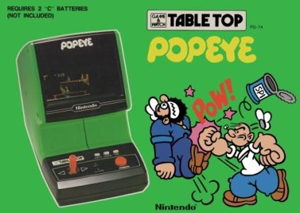 Popeye (Tabletop version) cover
