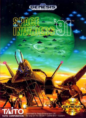 Space Invaders '91 cover