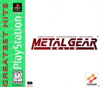 Metal Gear Solid [Greatest Hits] cover