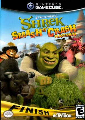 Shrek Smash n' Crash Racing cover