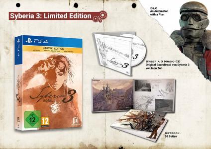 Syberia 3 Limited Edition cover