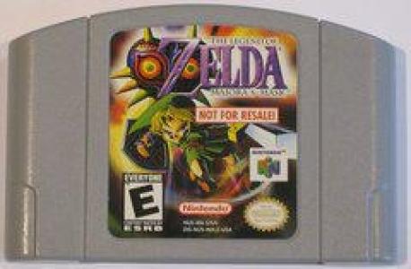The Legend of Zelda Majora's Mask [Not for Resale Gray] cover