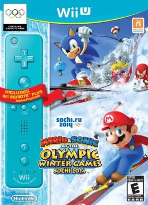 Mario & Sonic at the Olympic Winter Games Sochi 2014 (Controller Bundle)  cover