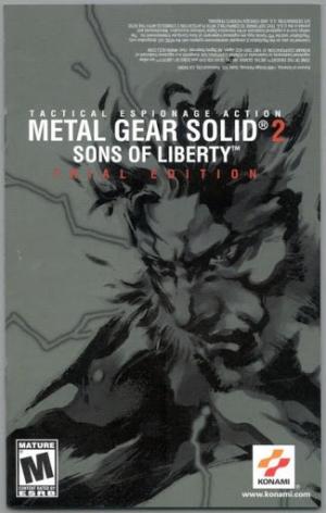 Metal Gear Solid 2: Sons of Liberty [TRIAL EDITION] cover