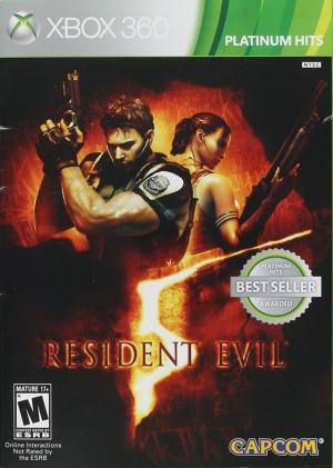 Resident Evil 5 (Platinum Hits) cover