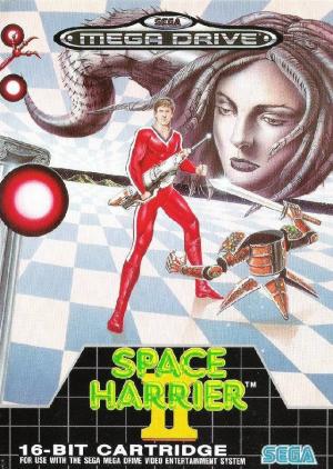 Space Harrier II (Europe) cover