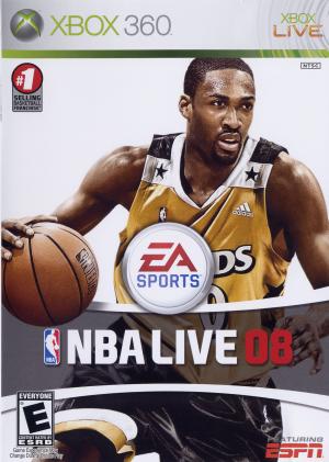 NBA Live 08 cover