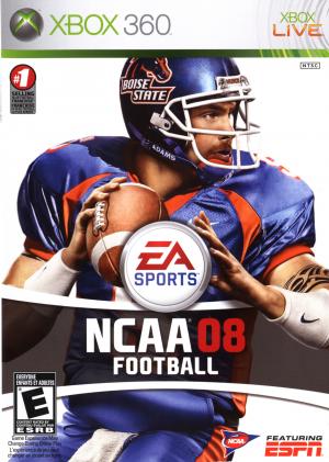 NCAA Football 08 cover