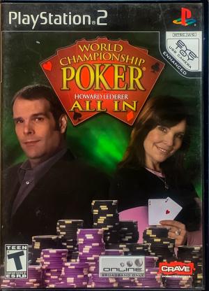 World championship Poker All In featuring Howard Lederer cover