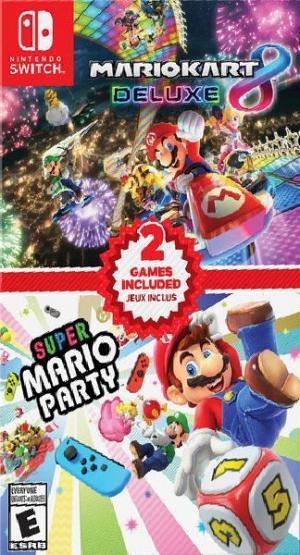 Mario Kart 8 Deluxe + Super Mario Party Double Pack