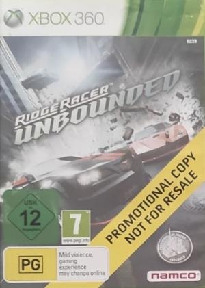 Ridge Racer Unbounded [Promotional Copy/Not For Resale] cover