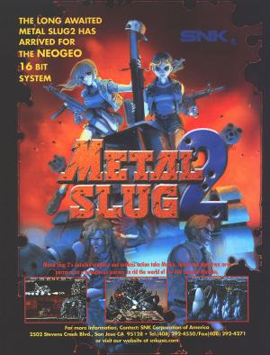 Metal Slug 2 cover