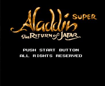 Aladdin: The Return of Jafar cover
