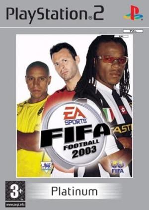 FIFA Football 2003 (Platinum) cover