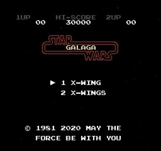 Star Wars Galaga cover