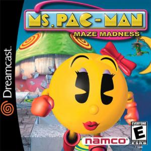 Ms. Pac-Man Maze Madness cover