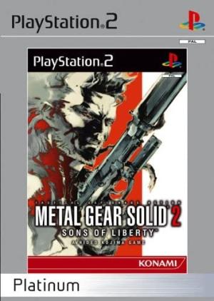 Metal Gear Solid 2: Sons of Liberty [Platinum] cover