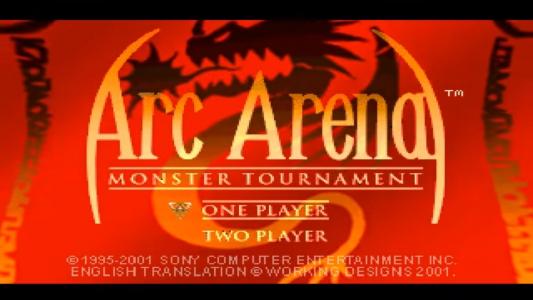 Arc Arena: Monster Tournament (PSOne Classic) cover