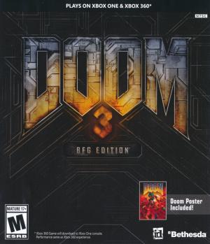 Doom 3: BFG Edition [Xbox One Re-release on Xbox 360 case] cover