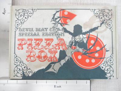 Devil May Cry 4 Special Edition Pizza Box cover
