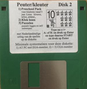 Peuter/Kleuter: Preschool Pack | Klok Lezen | Puzzelen (GER) (PAL) cover