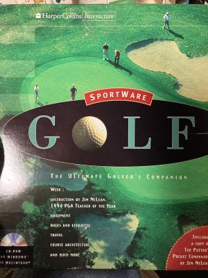 Sportware Golf Ultimate Golfers compantion cover