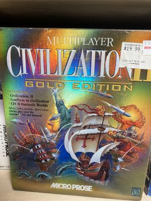 Multiplayer Civilization II Gold edition cover