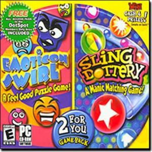 Emoticon Swirl & Sling Dottery - 2 For You Game Pack cover