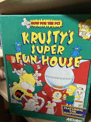 Krusty's Super Fun House cover