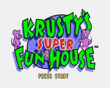 Krusty's Super Funhouse cover