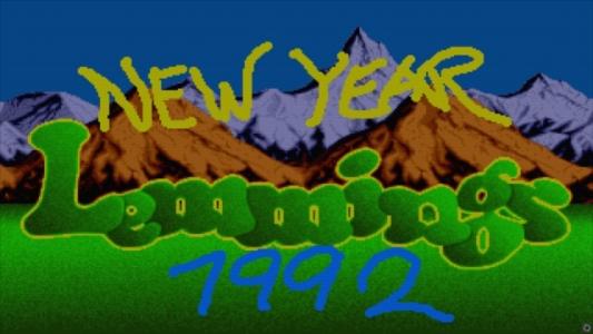 Lemmings New Year cover