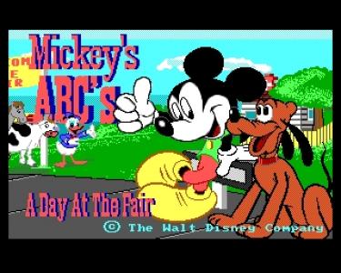 Mickey's ABCs: A day at the fair cover