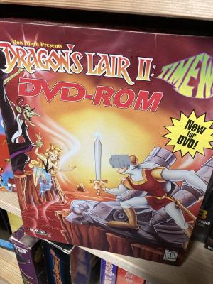 Dragon's Lair II: DVD-ROM cover