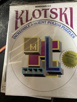 Klotski Incredible Ancient Polish Puzzles cover