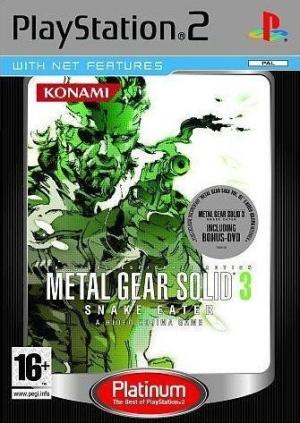 Metal Gear Solid 3: Snake Eater (Platinum) cover