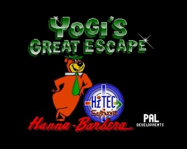 Yogi's great escape cover
