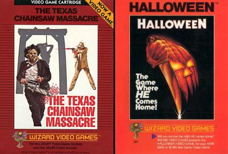 The Texas Chainsaw Massacre & Halloween Double Ender Cartridge cover