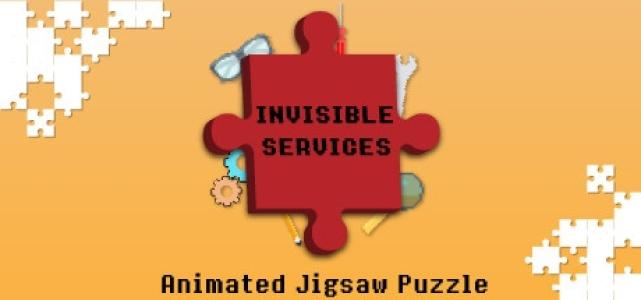 Invisible Services - Pixel Art Jigsaw Puzzle cover